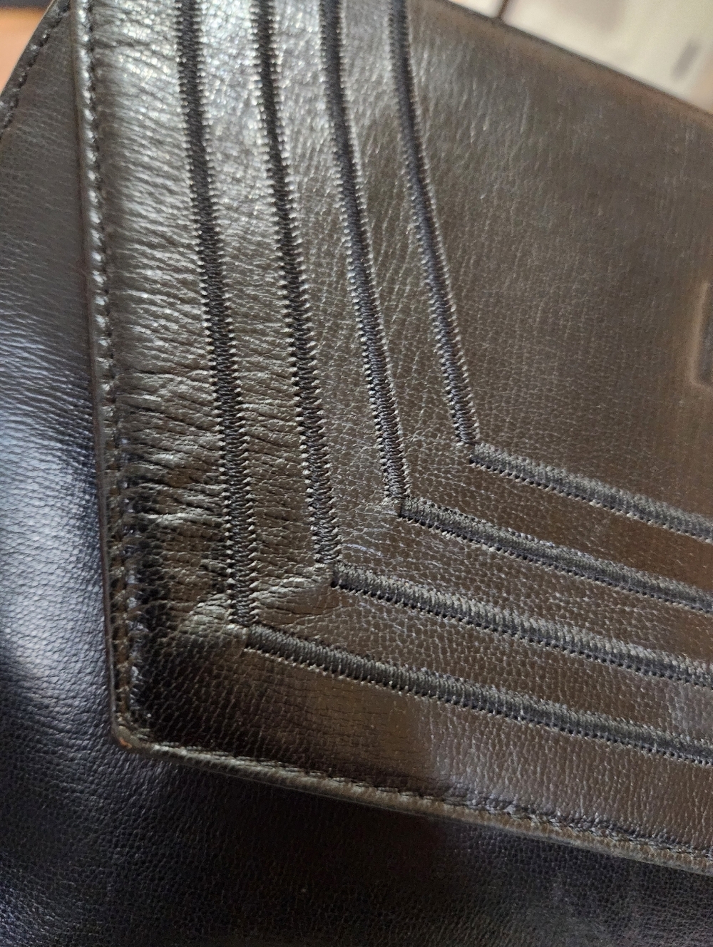 RARE VINTAGE FENDI ROMA 1970s/80s Black Leather Structured Top-Handle Box Bag - Picture 13 of 15